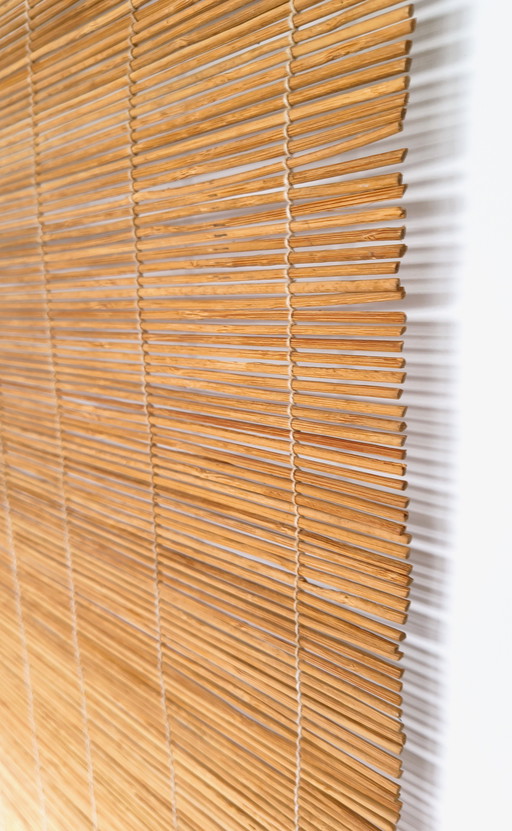 Decoración de pared de bambú