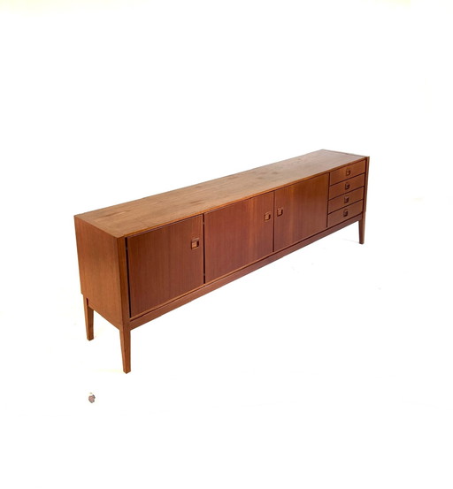 Vintage teak lowboard, Fristho Franeker '60