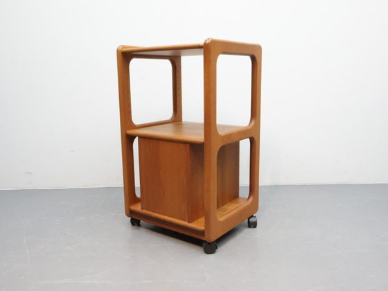 Image 1 of Chariot/Meubles Audio Vintage | Teck massif | Dyrlund