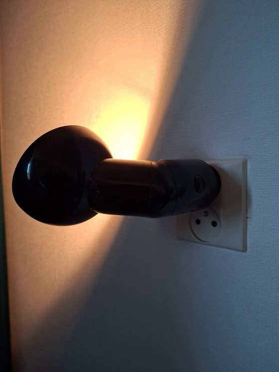 Vintage Deense bruine stekkerlamp Van Bendt Hansen – DL-Lampen, Spotjes, Kunststof, Metaal (photo 4 of 18)