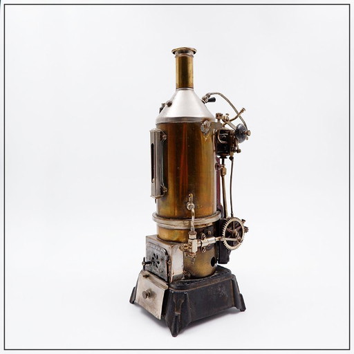 Doll & Co" vertical steam engine, Germany, 1920