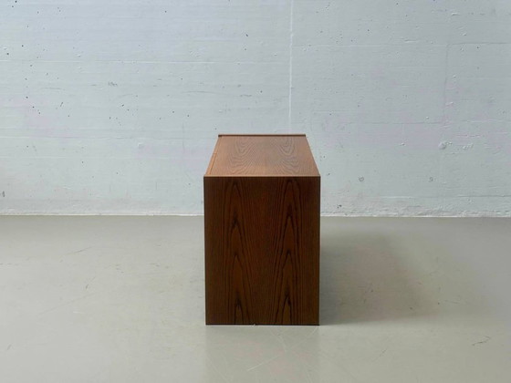 Mid-century oak sideboard in brutalist style, 1960s – Wood (photo 9 of 12)
