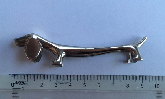Image 1 of Set of 6 Dachshund knife rests (knife supports)