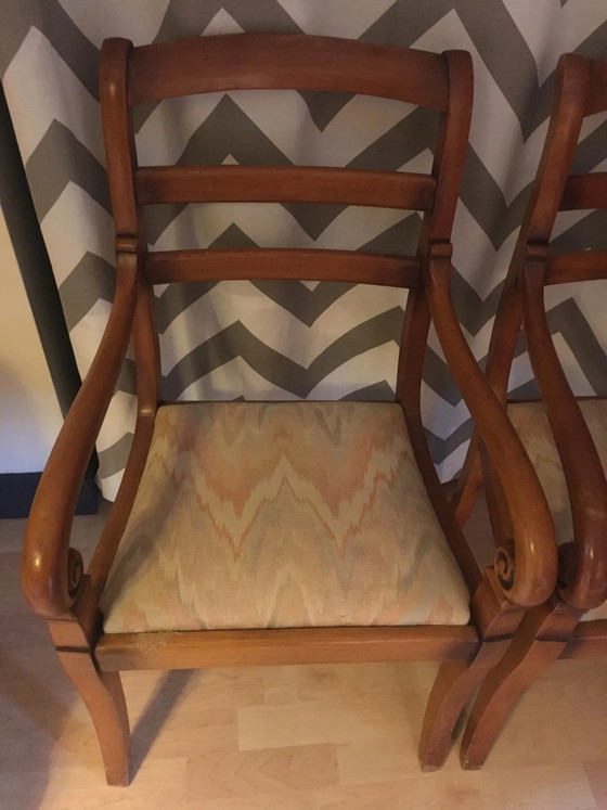 Coppia di poltrone in ciliegio – Legno (photo 2 of 5)