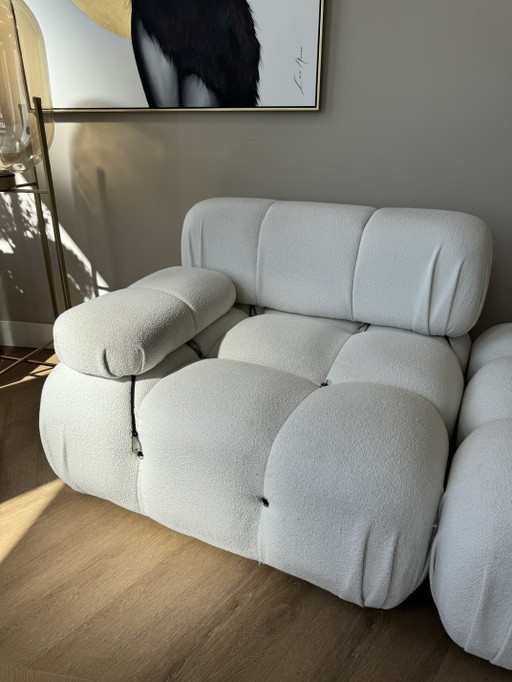 Diiiz Camelia Modulares 2-Sitzer-Sofa – Bouclé/gelockte Wolle – Camaleonda-Stil – modulaire banken, Textile (photo 2 of 9)