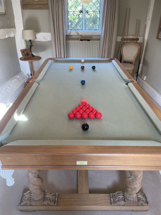 Image 1 of Tavolo da pranzo in ardesia per piscina 7ft