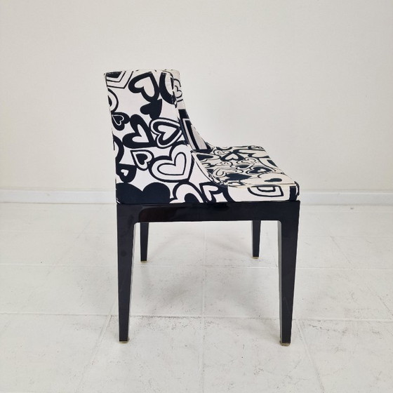 Image 1 of Chaise 'Mademoiselle' de Kartell en tissu Missoni par Philippe Starck Italie