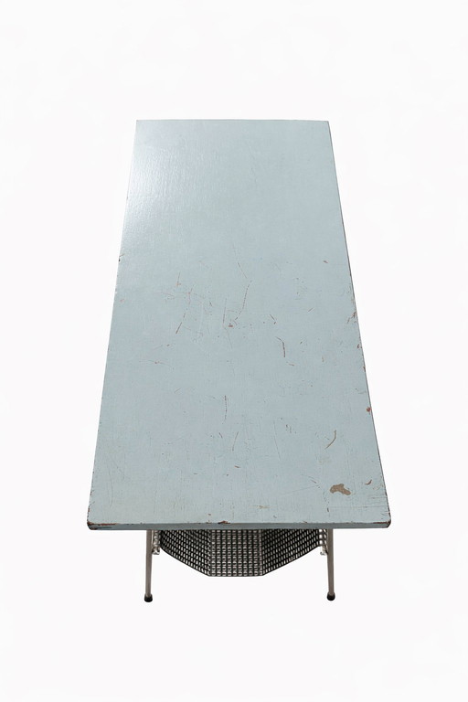 Mesa auxiliar de lectura Pilastro de los años 50 Tjerk Reijenga