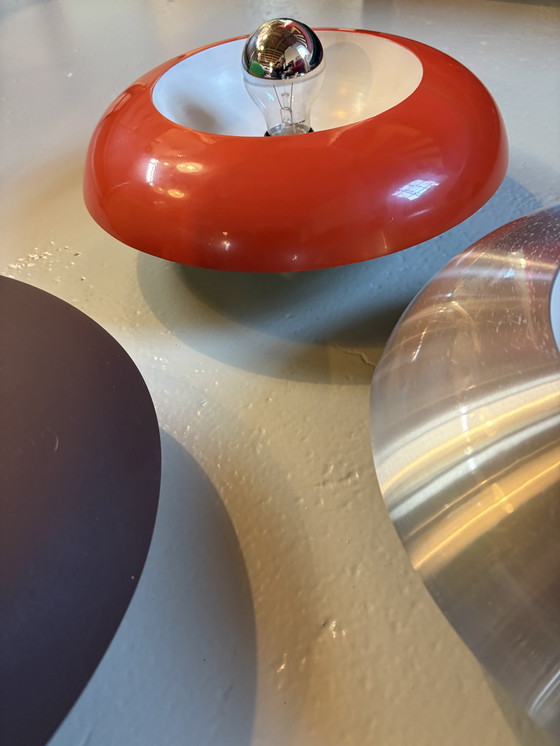 Image 1 of Space Age Nieuwenhuis Holland Decken- oder Wandleuchte