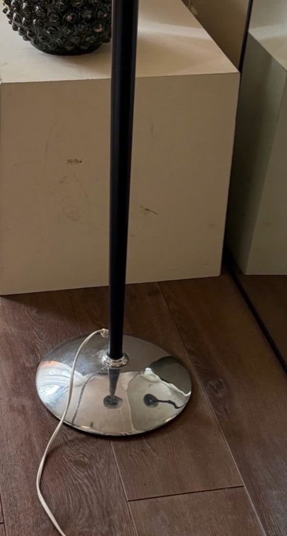 Space Age / Mid-Century Vloerlamp Uit De Jaren 60–70. – Vloerlampen, Chrome (photo 3 of 5)