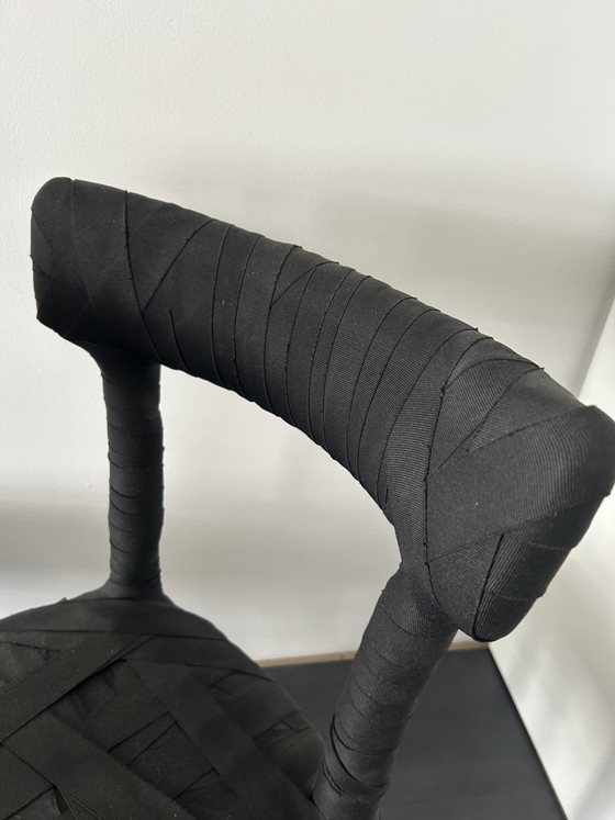 2 chaises momie Edra – Chaises de salle à manger, Metal, Textile (photo 4 of 7)