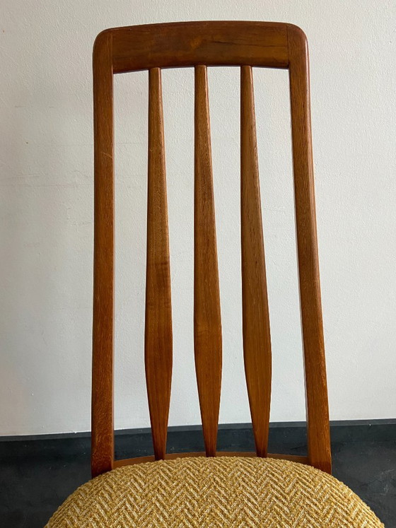 Image 1 of Ensemble de 6 chaises à repas vintage par Niels Kofoed