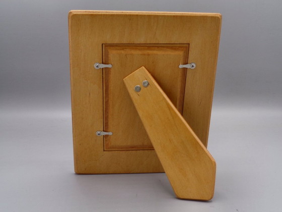 Image 1 of Silver plated metal frame, size for 9x13 photos