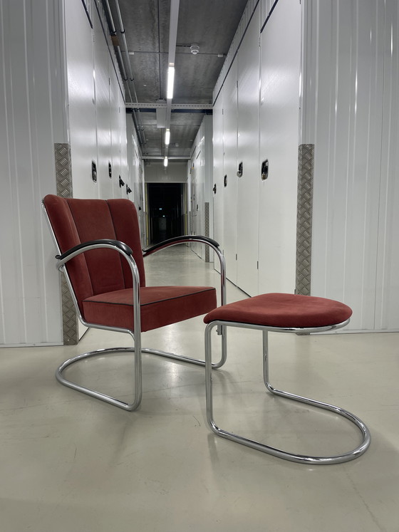 Image 1 of Gispen 412 + stool