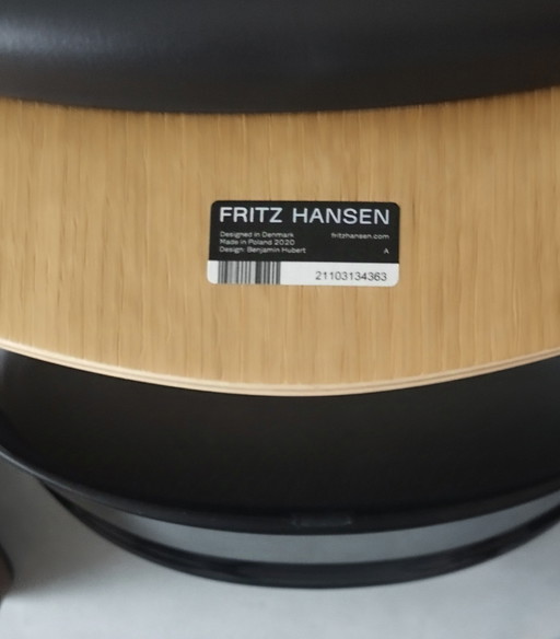 6x Fritz Hansen & Benjamin Hubert Paar Stühle