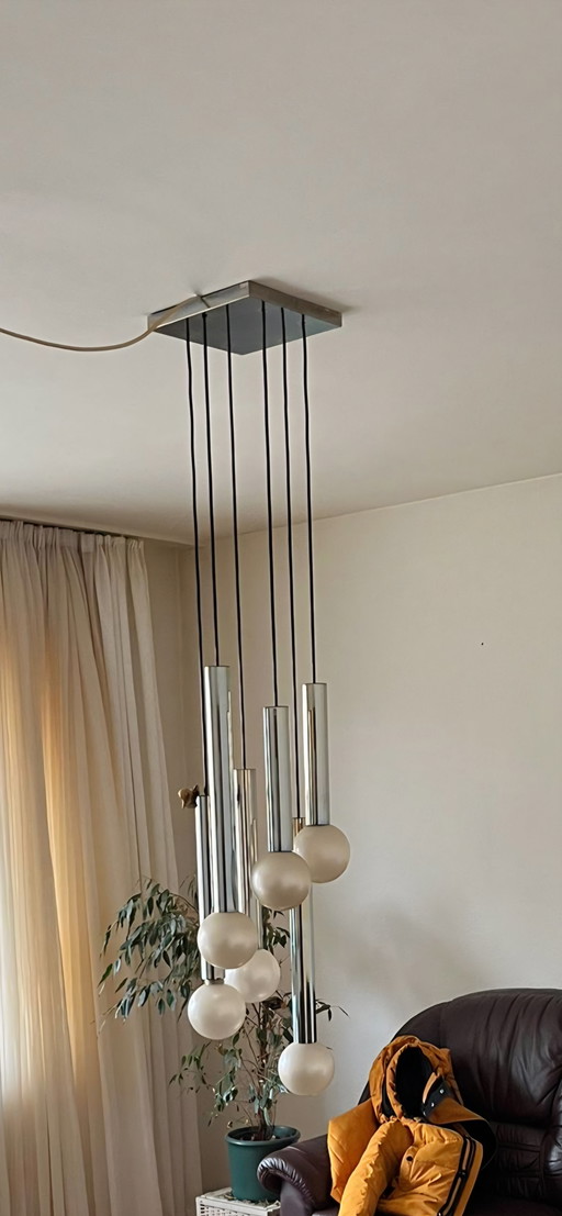 Staff cascade lamp design Motoko Ishii