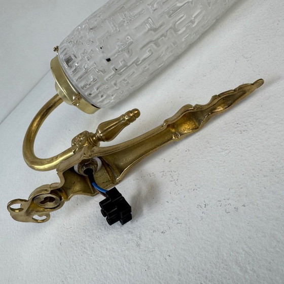 Image 1 of PAIR OF VINTAGE 1950 SCONCES