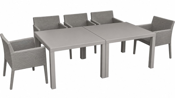 Juego de Comedor Tribu Versus – Tribù, Conjuntos de jardín, Aluminium (photo 5 of 5)