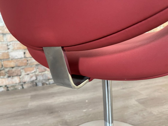 Artifort Little Tulip – Rood Skai | Pierre Paulin – Draaistoelen, Metal (photo 14 of 16)