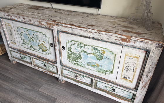 Image 1 of Buffetkast cinese/tv-meubel antiek