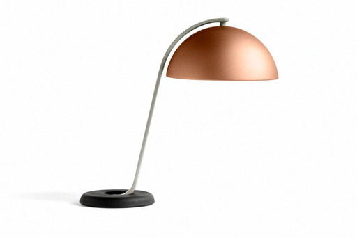CLOCHE LAMP MOCCA ANODISED / HAY