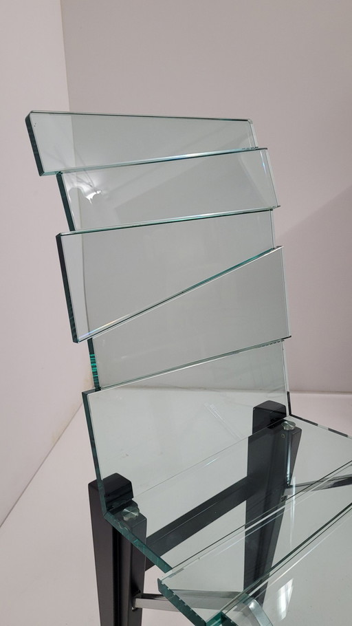 Tonelli - Luigi Serafini - Armchair - Luigi Model - Glass