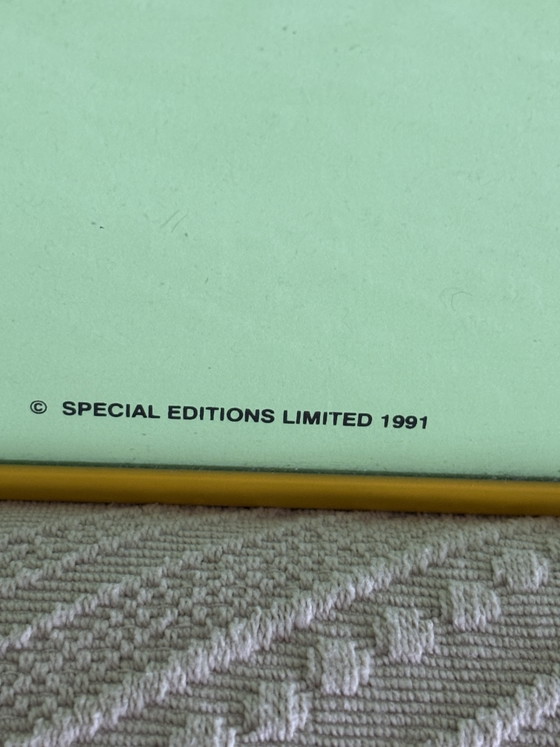 Serigrafia originale di Keith Haring - Playboy Special Editions (1991) – Litografie e stampe, Glass, Metal (photo 2 of 6)