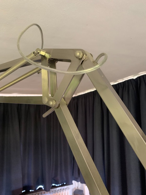 Image 1 of Il s'agit du lampadaire RoMi Milano en acier inoxydable.