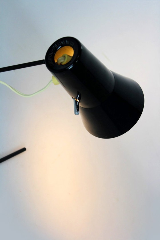 Image 1 of Black Table Lamp by Josef Hurka for Drupol, 1960s
