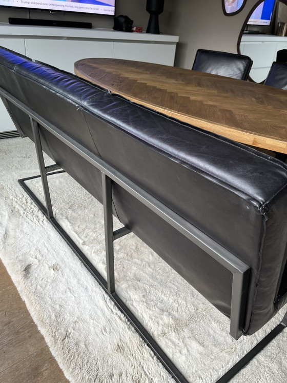 Leren Eetkamerstoelen En Bank – Leather (photo 10 of 10)