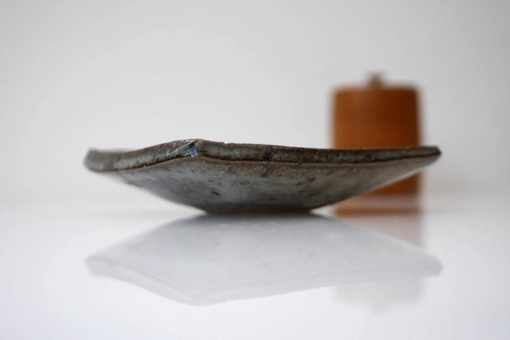 Image 1 of Mid-century modern pottery dish by Janet Leach, England