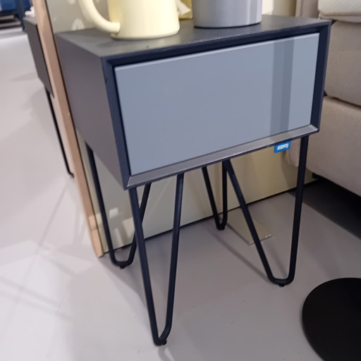 Auping Pixel bedside table night blue / cool grey