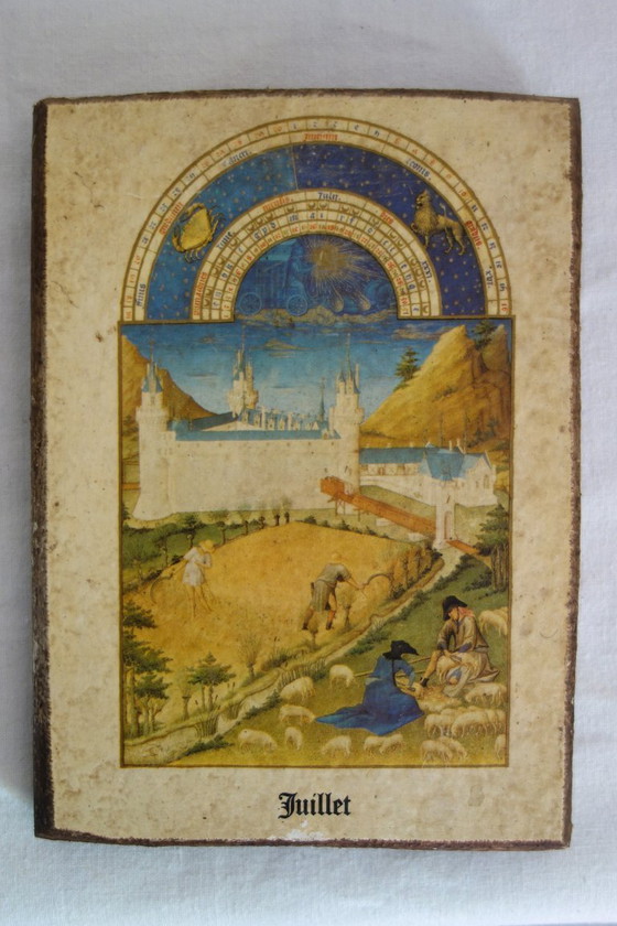 Image 1 of Curiosity: 12 calendar paintings from the Très Riches Heures of the Duc de Berry