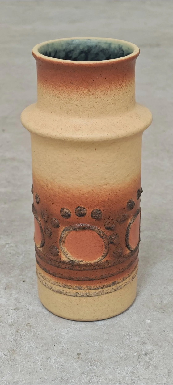 Vaso in ceramica Germania Est VEB Haldensleben 1960 – Vasi, Porcelain, Mid Century Modern (photo 2 of 10)
