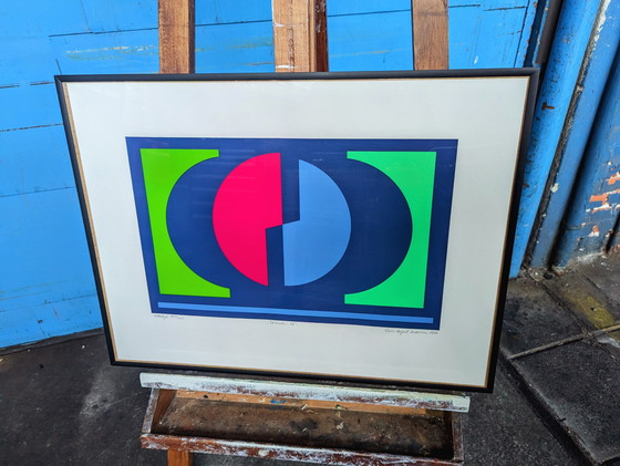 Image 1 of Litografía abstracta, Hans August Andersen, Dinamarca