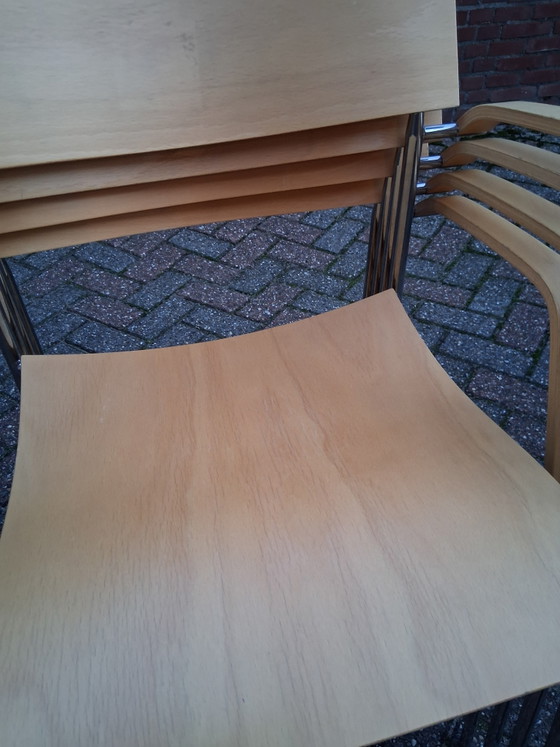 Image 1 of Lammhults Campus chairs with armrests - stackable