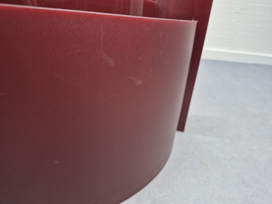 Vintage WAVE Magazine Tray. Red Magazine Holder. – Magazine rack, Plastic (photo 7 of 10)