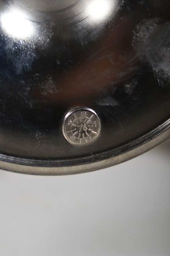 Image 1 of Set di candelabri con piedistallo disegnati da Hans Nagel per BMF, 1974