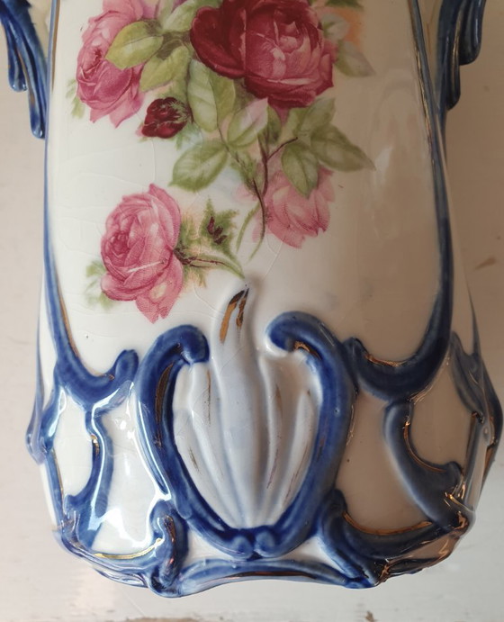 Image 1 of Pair of Art Nouveau porcelain vases–Gräfenthal? ca. 1900