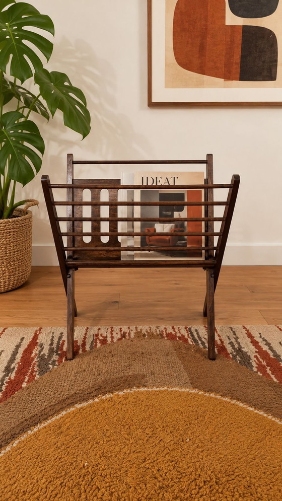 CEES BRAAKMAN Magazine rack for Pastoe, vintage – Wood (photo 4 of 5)