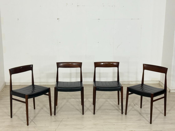 Image 1 of 4 sedie Casala vintage / sedie da pranzo in palissandro / sedie da cucina