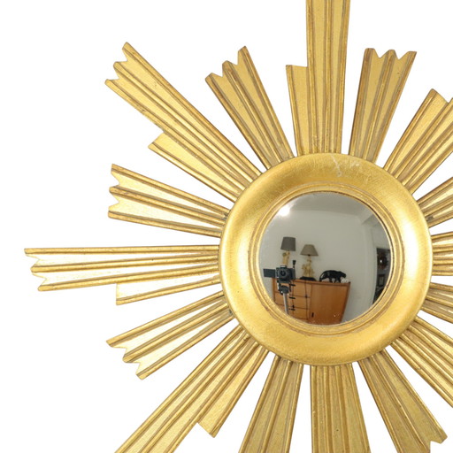 Wooden Sunburst Sunburst Mirror