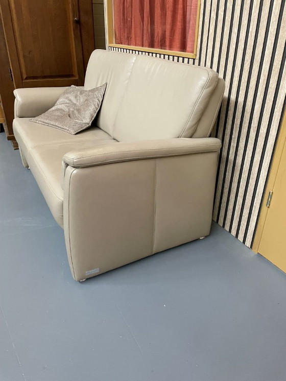 Image 1 of Luxe leren bank