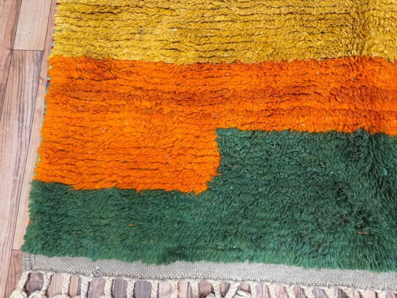 Image 1 of Tapis marocain artesanal en laine 300cmx150cm