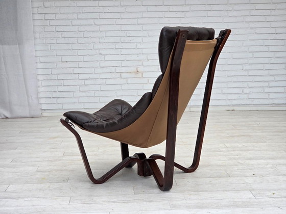 Image 1 of 1970s, Norwegian design by Jim Myrstad, loungechair, model "Viking".