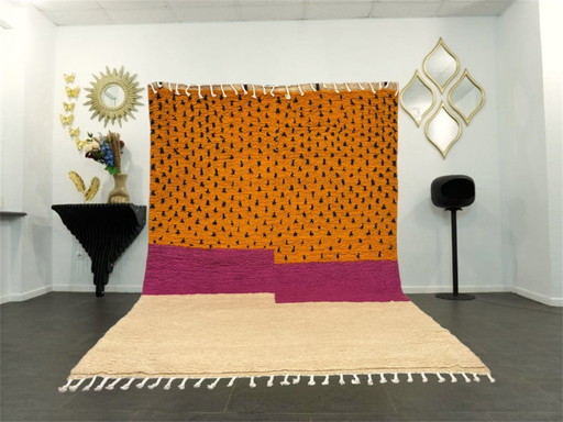 Tappeto Beni Ouarain fatto a mano - 309 cm x 204 cm