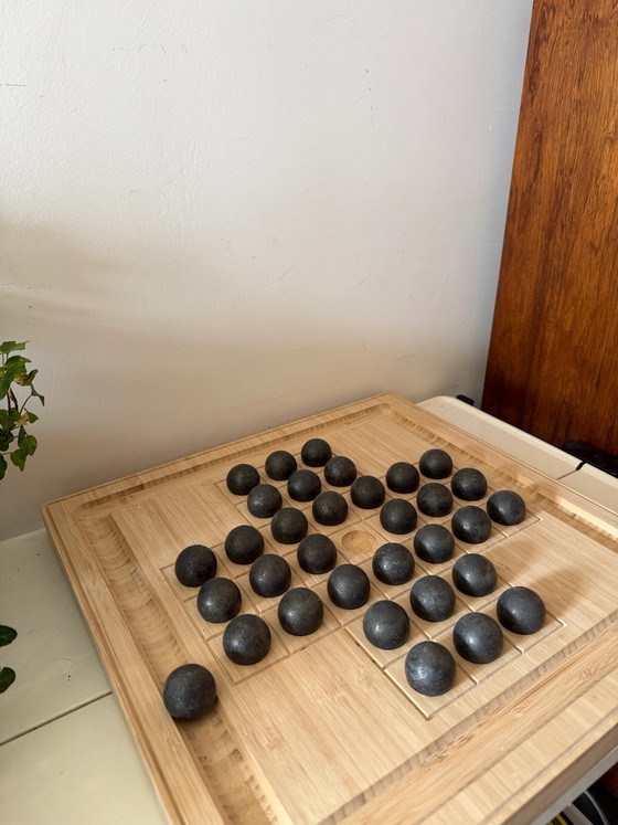 Juego de Solitario XXL – Objetos decorativos, Metal, Bamboo, Vintage (photo 3 of 8)
