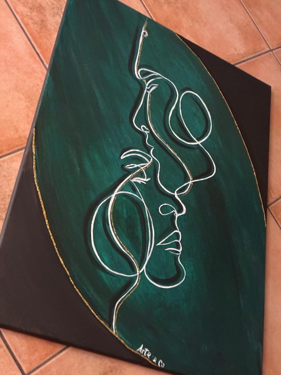 Golden Thread – ARTE&CO, Paintings & Drawings, Canvas (photo 8 of 12)