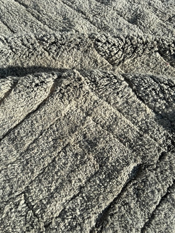 Image 1 of Luxe Marokkaans Mrirt wollen tapijt 200x300 cm – Handgeweven hoogpolig Berber tapijt