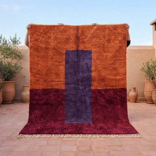 Tappeto marocchino in lana – Design unico e realizzato a mano, 250 cm x 200 cm